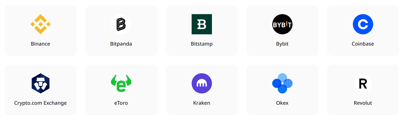 Comptacrypto Intégrations