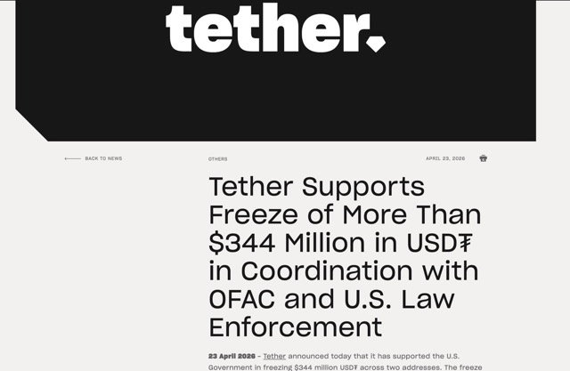 tether-freeze-344-millions-usdt Large Medium